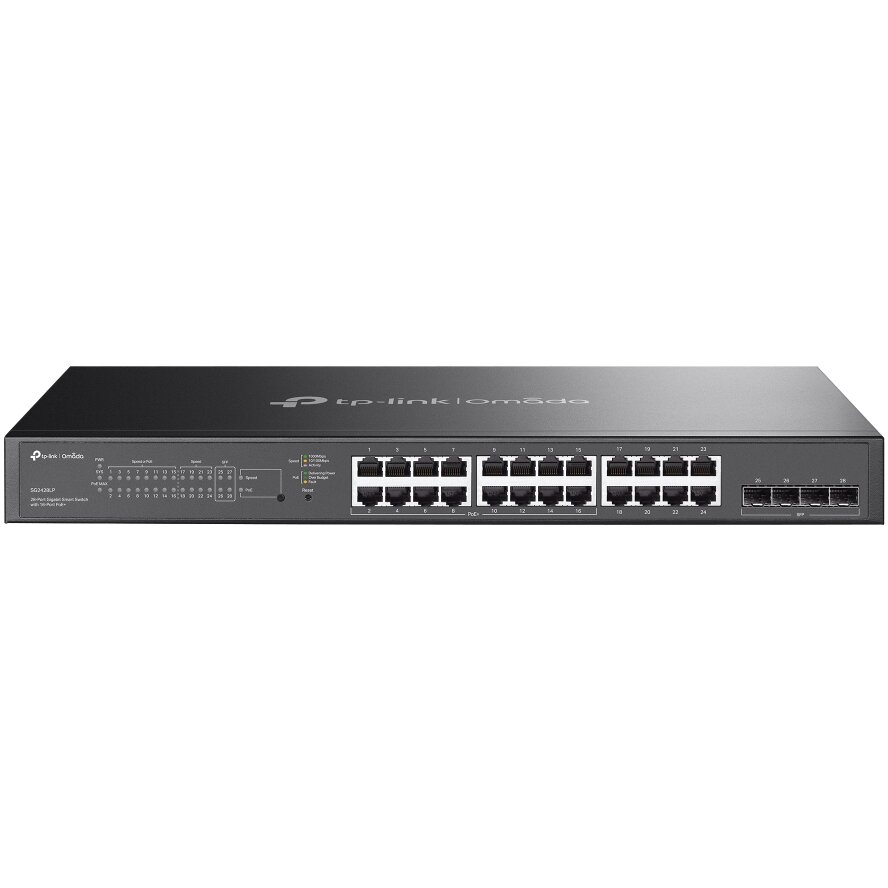 Switch Omada 28-Port Gigabit Smart Negru