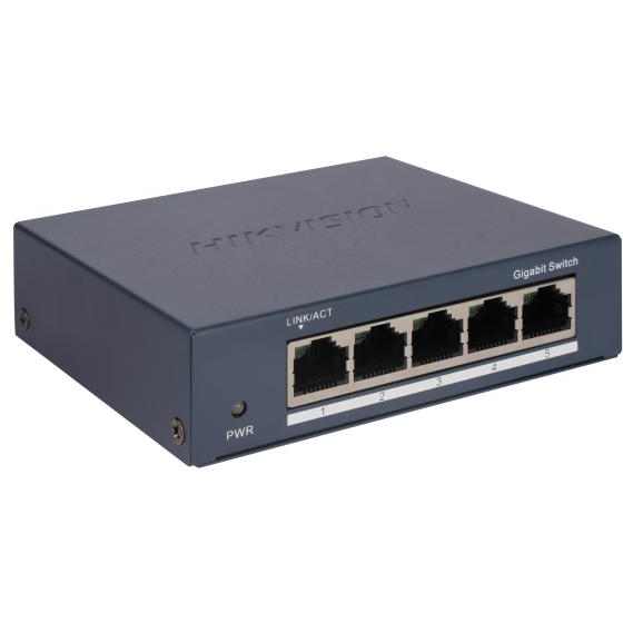 Switch DS-3E0505-O Gigabit 5 Porturi Unmanaged Negru