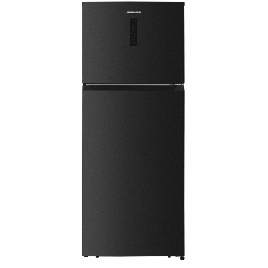 Frigider cu 2 Usi HF-HM415NFD Full No Frost Clasa E 415l Display Touch Inox Antracit