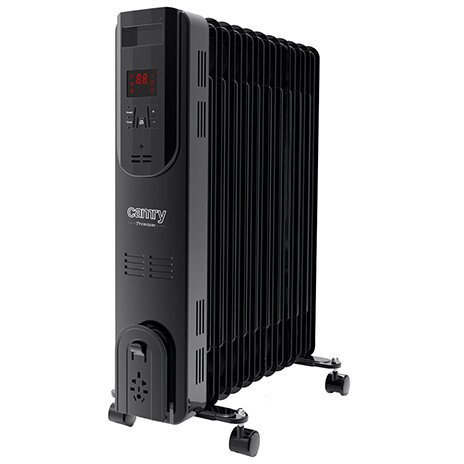 Calorifer pe Ulei CR7813 11 Elementi Telecomanda 2500W Negru