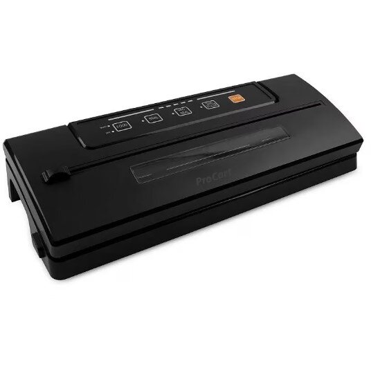 Aparat Vidat Alimente Uscate Si Umede 110W Latime Rola Vidat 30Cm Sigilare Sticle Cutter Inclus Negru