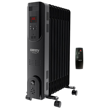 Calorifer pe Ulei CR7810 9 Elementi Telecomanda 2000W Negru