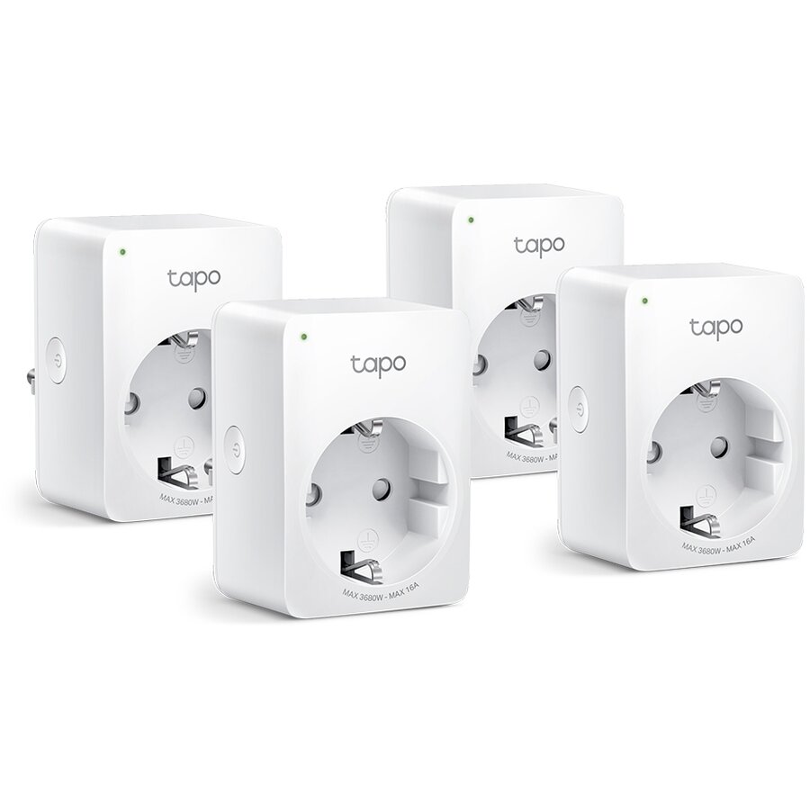 Mini Prize Smart WI-FI Socket P110 4 Bucati Alb
