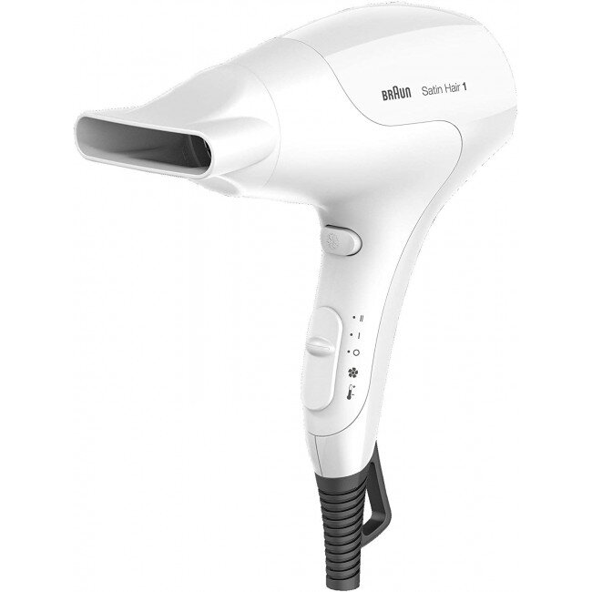 Uscator de Par Satin Hair 1 HD180E 1800W Alb