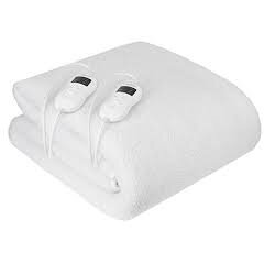 Patura Electrica Dubla CR 7421 Cu Timer 160x180cm 8 Trepte Temperatura Telecomanda Protectie Supraincalzire Alb