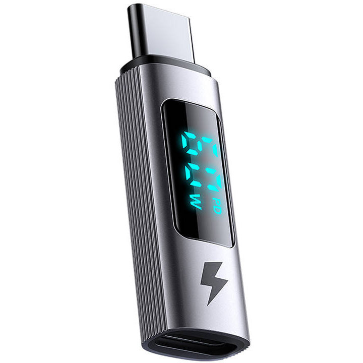 Cablu de date OT-5990, mama Lightning la tata USB-C, PD 36W, 3A, Argintiu