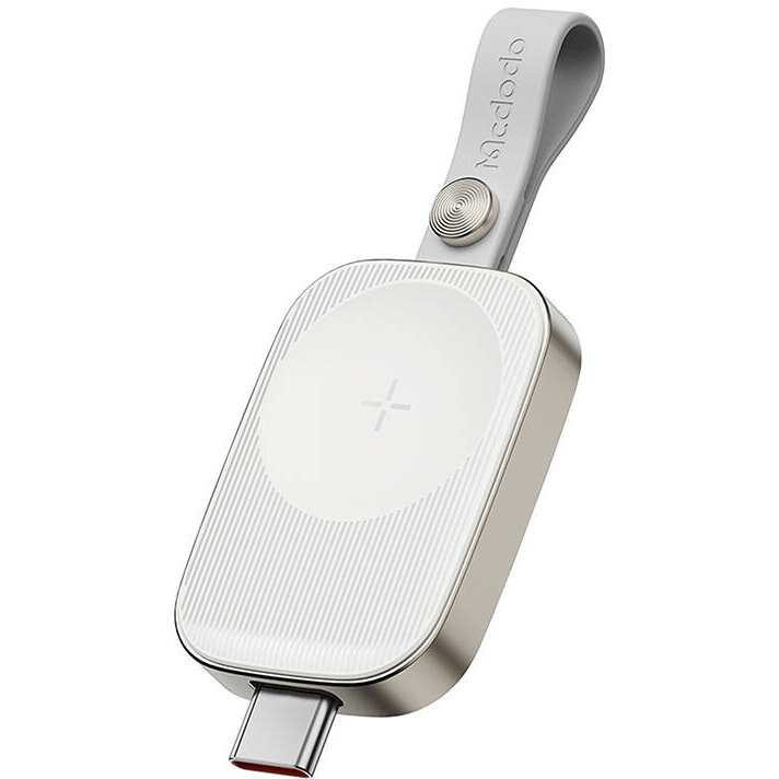 Incarcator CH-4992 Magnetic compatibil cu Apple Watch, USB-C tata, 3.5W, Alb