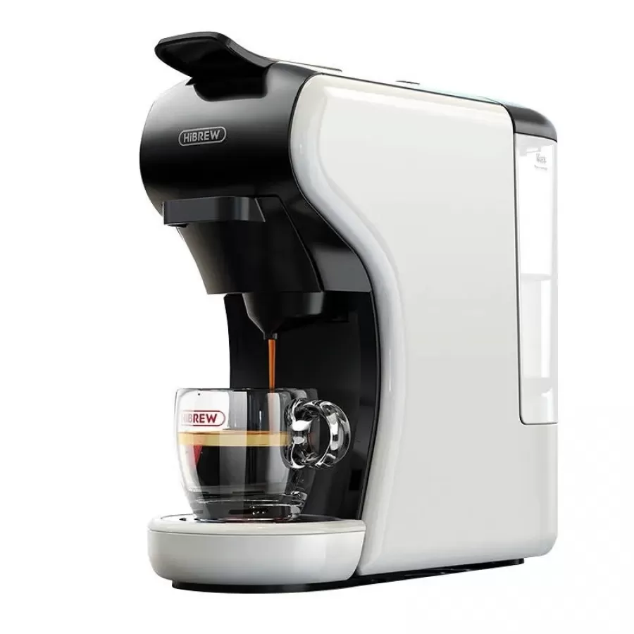 Mașina De Cafea HiBREW 4 In 1 H1A Capsule Alb