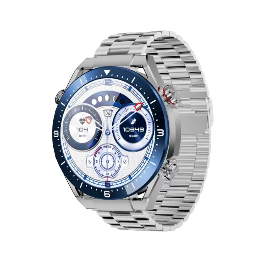 Ceas Smart MaxCom Ecowatch Eco1 Argintiu