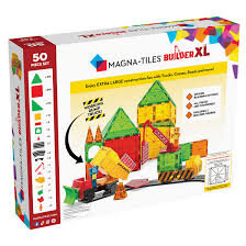Joc Magnetic De Construit Magna Tiles Cu 50 De Piese Builder XL