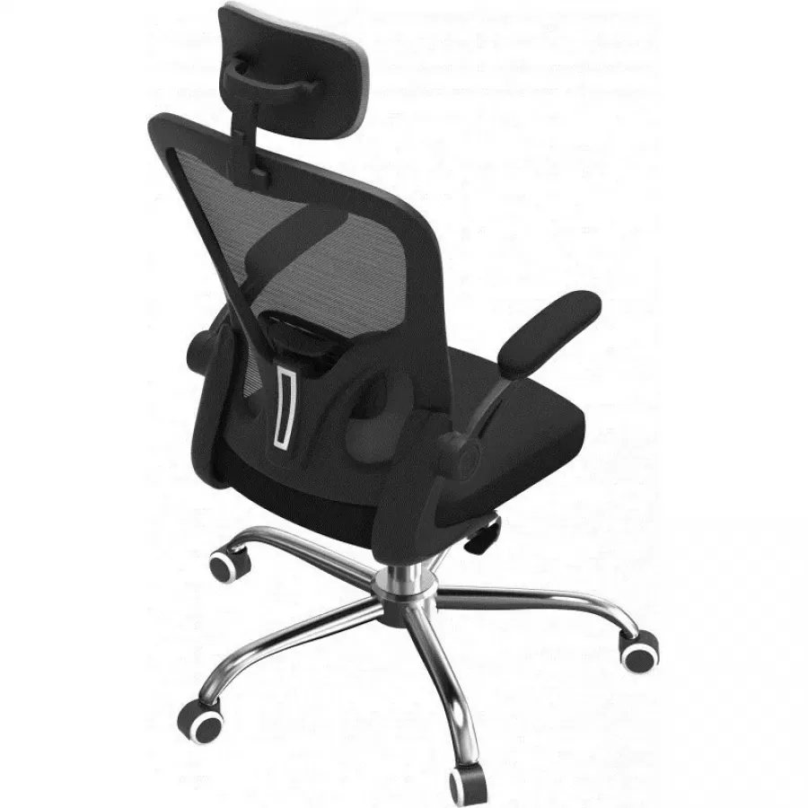 Scaun Birou TOP E SHOP DORY Spătar din Mesh Gri/Negru — imaginea 3