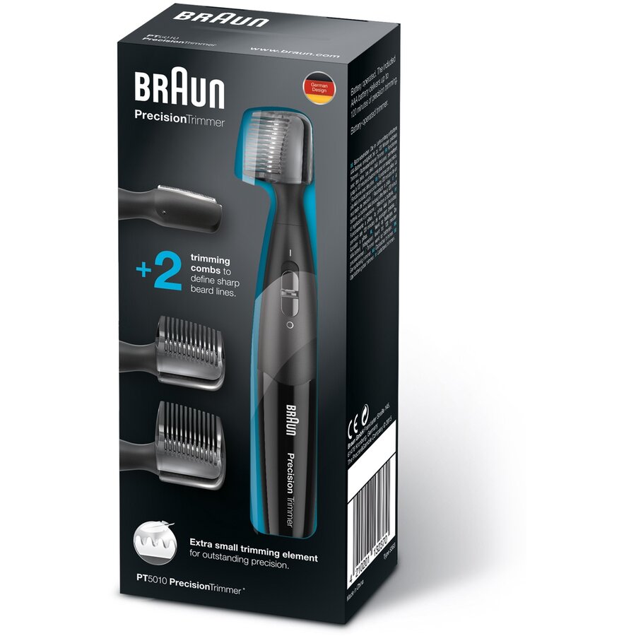 Precision trimmer PT5010, beard trimmer (black)