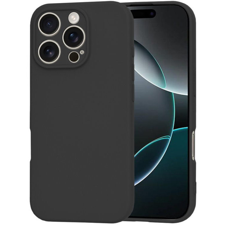 Husa Spacer Iphone 16 Pro Grosime 1.5Mm Material Flexibil TPU Negru