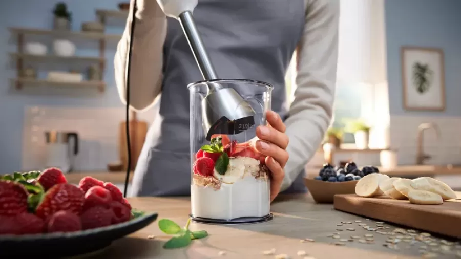 Blender de Mână Bosch ErgoMaster Seria 4 MSM4W410 800W Alb/Antracit — imaginea 3