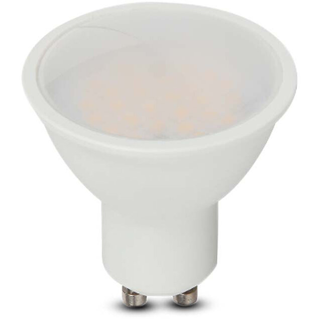 Bec Spot LED GU10 4.5W 6400K Alb Rece