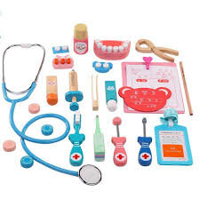 Set De Joaca Trusa Medicala - Doctor Dentist Jucarie Din Lemn De Rol