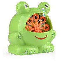 Aparat De Facut Baloane De Sapun Bule  Model Broscuta Verde