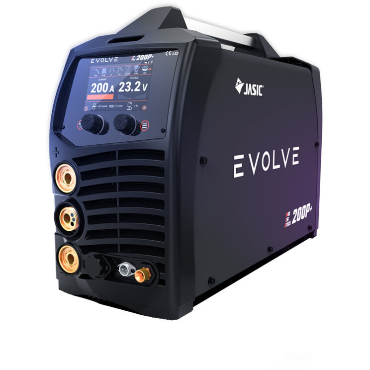 Aparat de sudura MIG-MAG tip invertor Jasic EVOLVE MIG 200P Negru