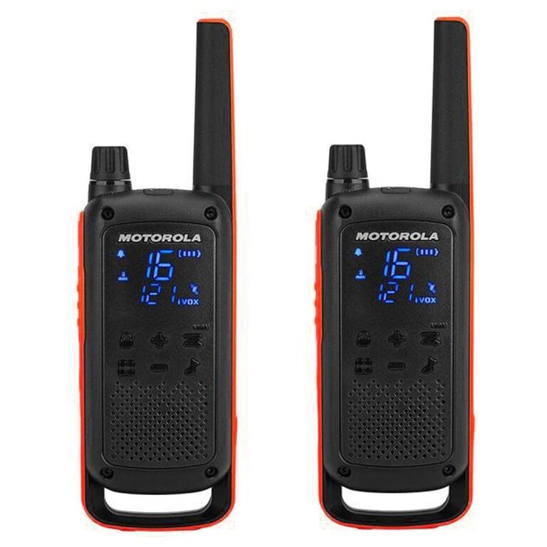 Statie Radio T82 Negru-Rosu