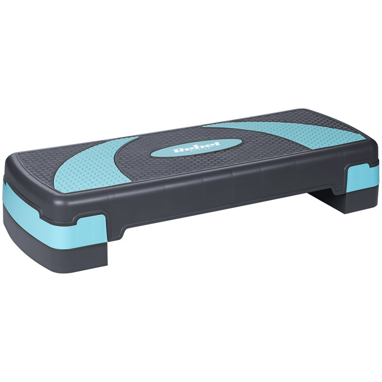 Stepper Aerobic Rebel ACTIVE 3x Nivele PP Gri/Albastru — imaginea 2