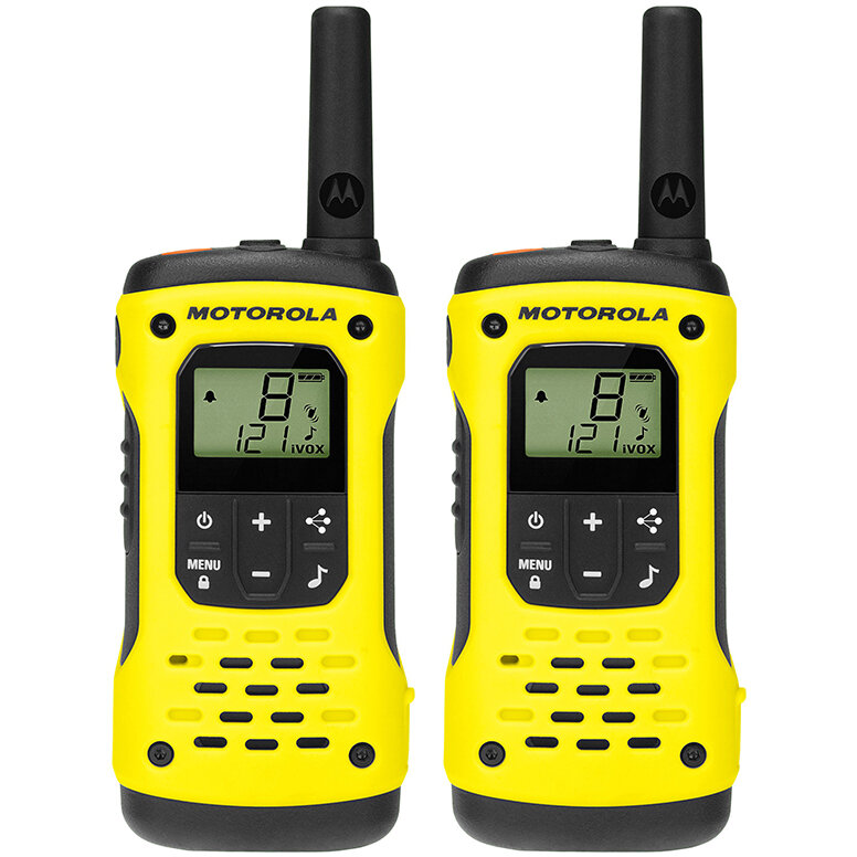 Statie Radio PMR T92 H2O Set 2 Buc Galben-Negru