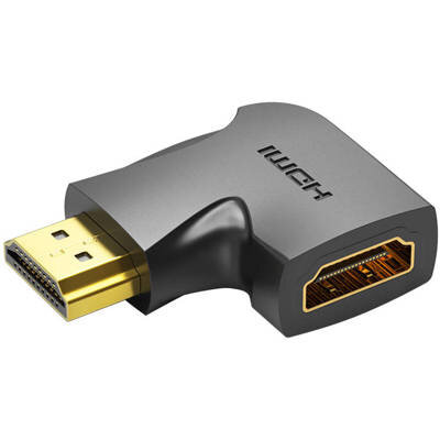 Adaptor Vention HDMI 90 grade 4K 60Hz AIQB0 Negru