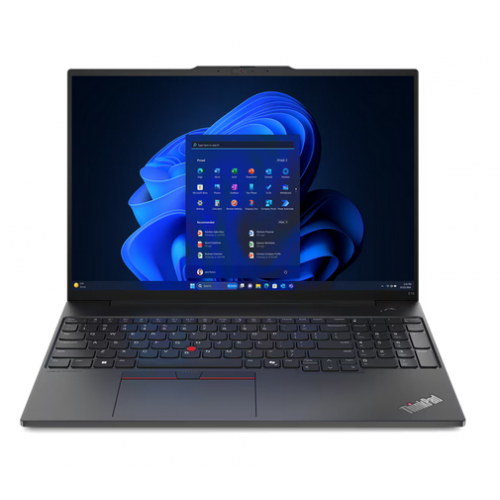 Laptop ThinkPad E16 G2 WUXGA 16 inch AMD Ryzen 7 7735HS 16GB 512GB SSD Windows 11 Pro Black