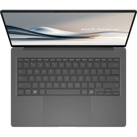 Laptop ASUS Zenbook A 14 inch OLED Qualcomm Snapdragon X1E-78-100 16GB 1TB SSD Windows 11 Iceland Gray