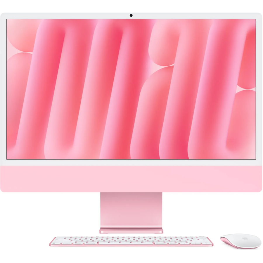 Sistem All in One iMac 24inch IPS M4 10-Core 24GB 512GB SSD Pink