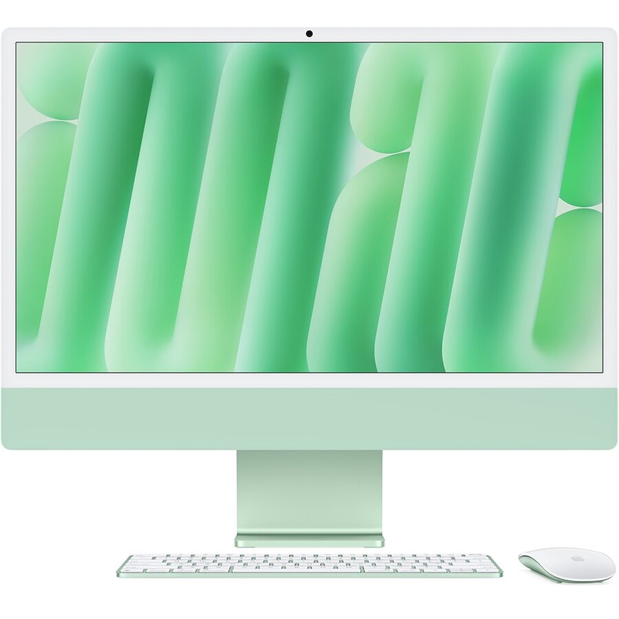 Sistem All in One iMac 24 inch IPS M4 10-Core 24GB 512GB SSD macOS Green