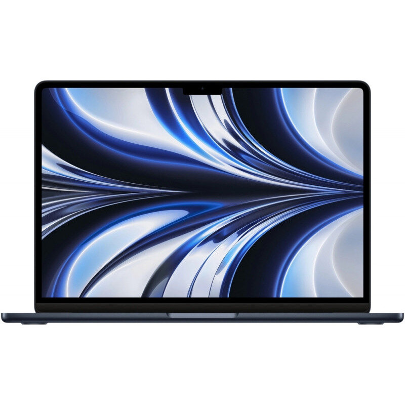 Laptop 13.6'' MacBook Air 13 with Liquid Retina, M2 chip (8-core CPU), 16GB, 256GB SSD, M2 8-core GPU, macOS, Midnight, RO keyboard, 2022 - imagine 3