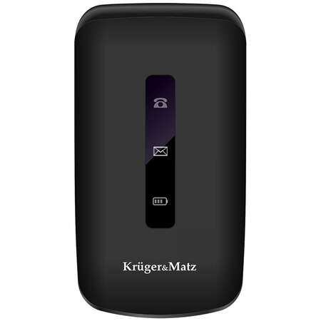 Telefon Mobil Kruger&Matz KM0929.2 2G Dual SIM Bluetooth Buton SOS Negru