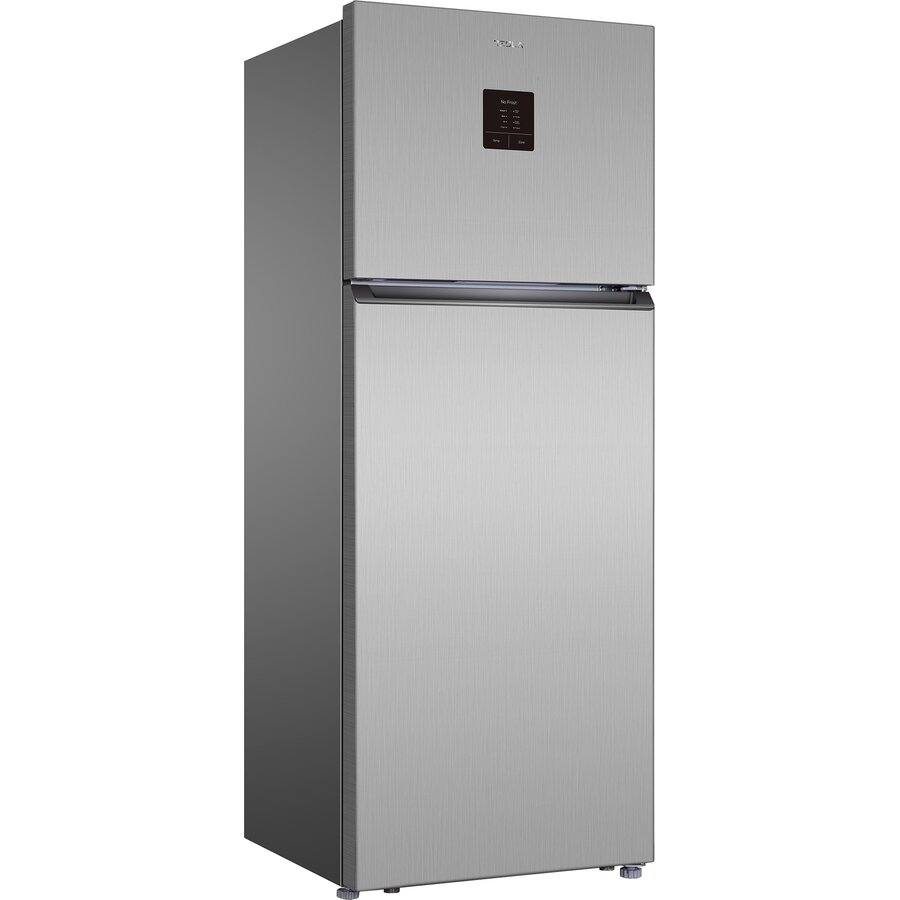 Combina Frigorifica RC4200FTXE 417 L H185 Clasa E Total No Frost Lumina LED Inox Argintiu
