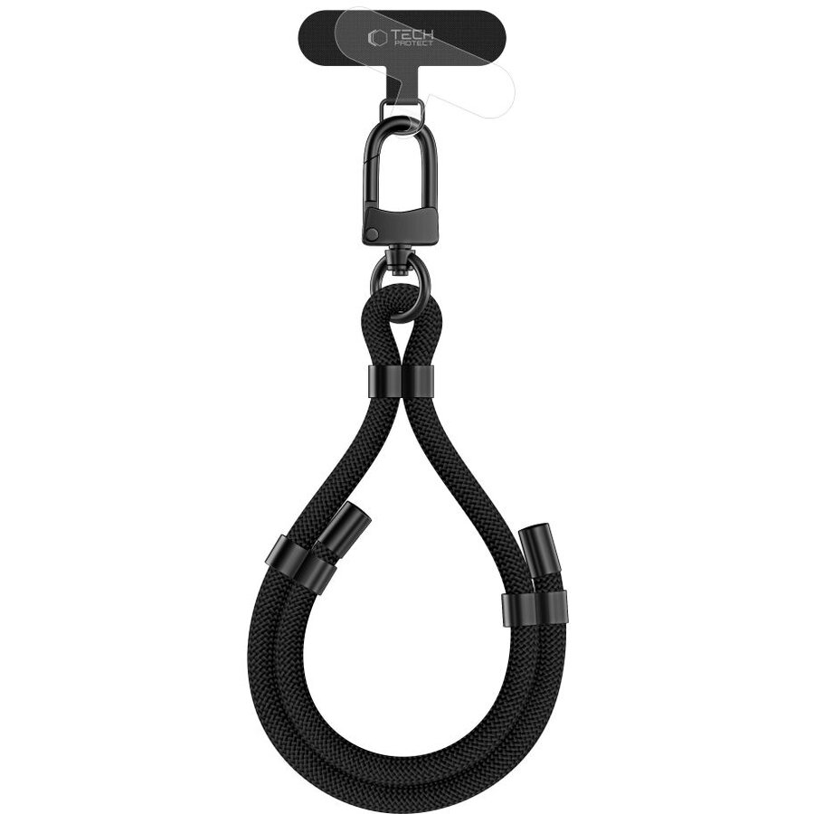 C4S Rope Wrist, 23cm, Negru