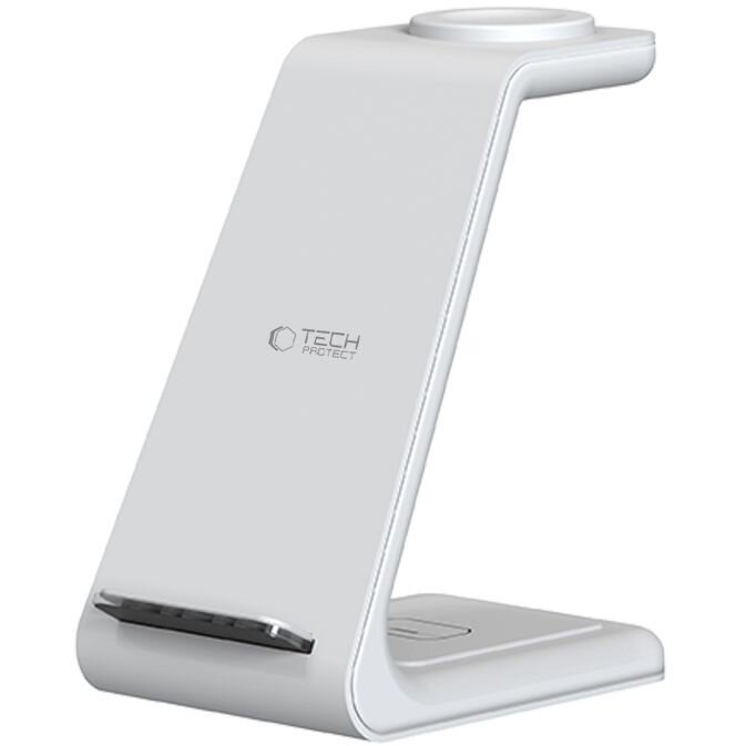 Incarcator A36, Wireless Charge, 15W, Cablu USB-C 1m inclus, Alb