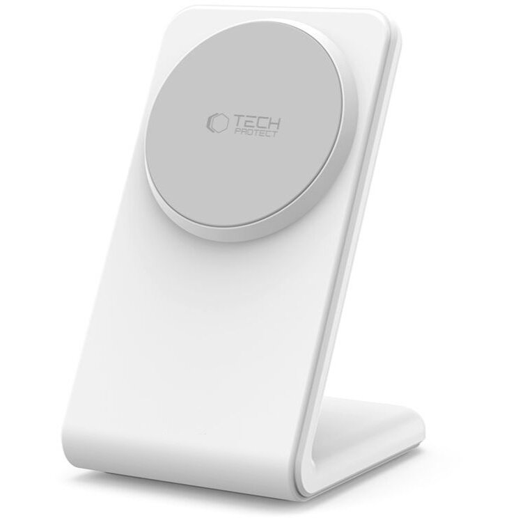 Incarcator A38 Magnetic, Compatibila MagSafe, Wireless Charge, 15W, Cablu USB-C 1m inclus, Alb