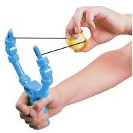 Prastie Din Plastic Cu 4 Bile Colorate Pentru Copii  Albastru