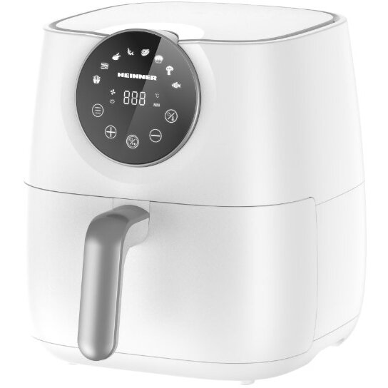 Friteuza Aer Cald HAF-B6WH1700 5.7L 1700W Timer 60Min Temperatura 80-200Grade 8 Programe Presetate Oprire Automata Alb