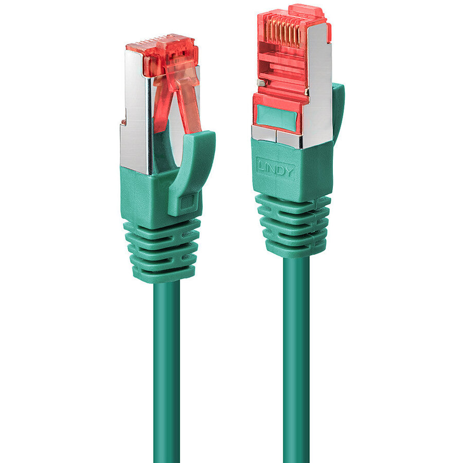 Patchcord Lindy S/FTP Cat6 0.5m Green