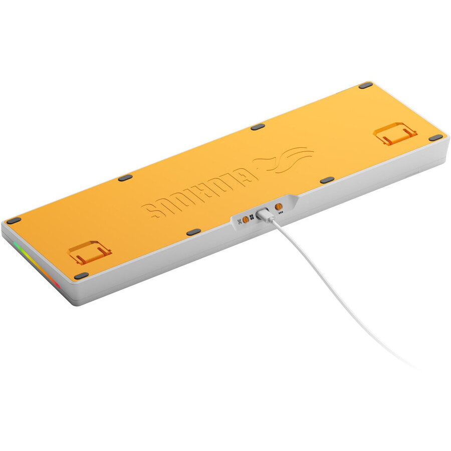 Tastatura Mecanica Glorious GMMK 3 100% Prebuilt USB-C Fox Switches US Layout 104x Taste Alb — imaginea 5