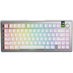 Tastatura Mecanica GMMK 3 PRO 75% Prebuilt Wireless Fox Switches US Layout 81 Taste Gri