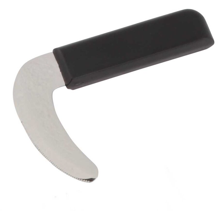 Cutit Cu Maner Curbat Ergonomic Otel Inoxidabil Negru