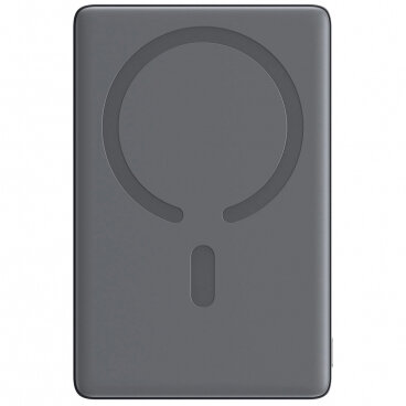 Baterie Externă Joyroom JR-PBM08 MagSafe 5000mAh 20W PD + FQI 1 x QI - 1 x USB-C Gri