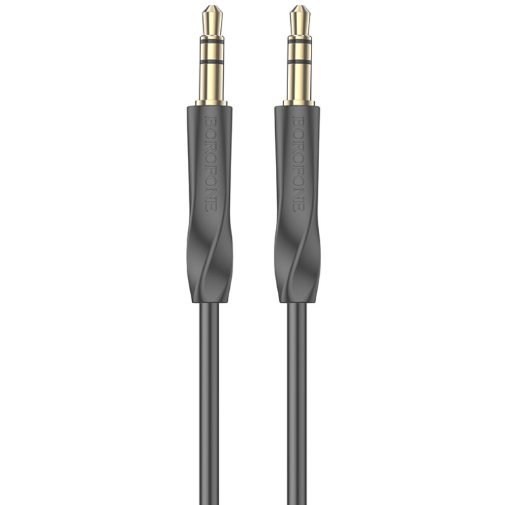 Cablu Audio Borofone 3.5mm - 3.5mm BL16 1m Negru