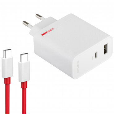 Incarcator Cablu USB-C 80W 7.3A 1 x USB-A - 1 x USB-C Alb