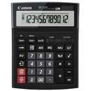 Calculator de Birou Canon WS-1210T Alimentare Solara si Baterie Display LCD 12 Cifre Negru