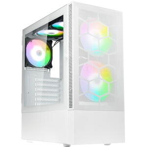 Carcasa Observatory MX Mesh ARGB Mid-Tower Alb