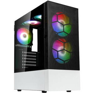 Carcasa Observatory MX Mesh ARGB Mid-Tower Negru/Alb