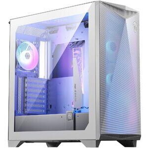 Carcasa MPG GUNGNIR 300R AIRFLOW WHITE Mid-Tower RGB Alb