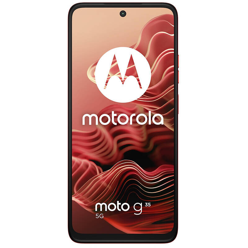Telefon mobil Moto G35 128GB 8GB RAM Dual SIM 5G Guava Red